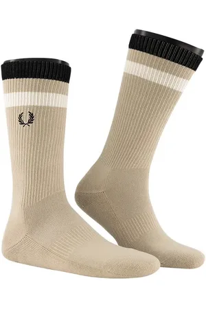 Fred Perry Socken, Baumwolle, -schwarz