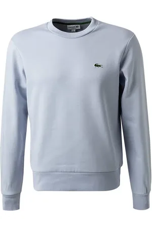 Lacoste Sweatshirt, Classic Fit, Bio Baumwolle, hellblau