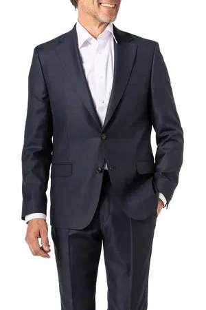 Digel Sakko, Modern Fit, Schurwolle, nachtblau