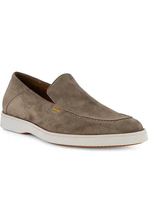 Lloyd Slip Ons HUNTER, Veloursleder, greige