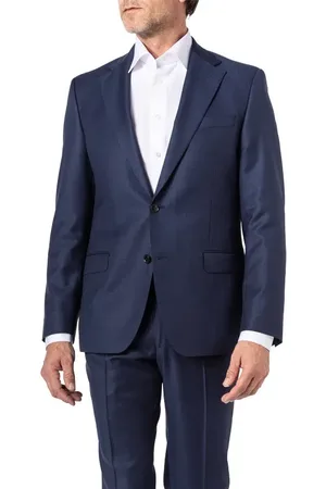 Digel Sakko, Modern Fit, Schurwolle, dunkelblau