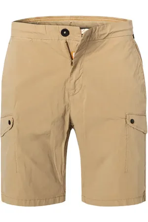 Napapijri Cargoshorts, Baumwolle, hellbeige