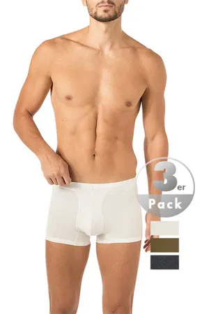 Calvin Klein Trunks, Baumwoll-Stretch, navy-oliv-creme