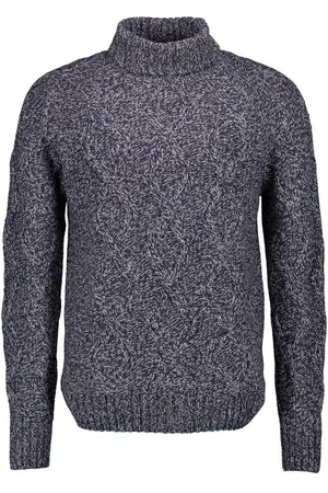 NZA Rollkragenpullover, Wolle, meliert