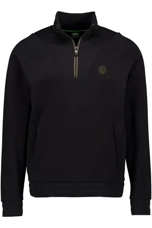 HUGO BOSS Sweatshirt TL, Baumwolle, schwarz