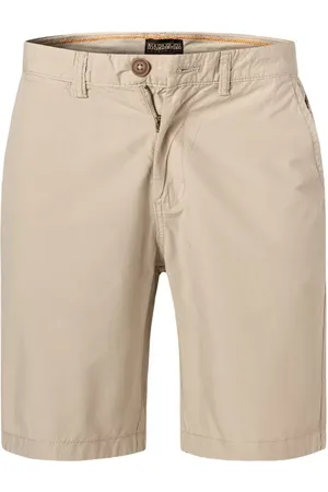 Napapijri Shorts, Baumwolle, hellbeige