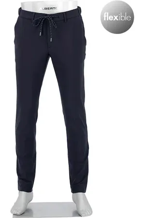 Alberto Chino Mover, Slim Fit, Mikrofaser