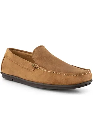GANT Mokassins, Veloursleder, dunkelbraun