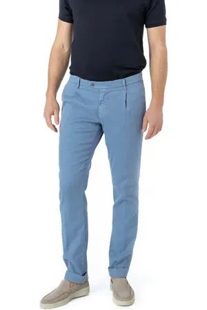 Masons Bundfaltenhose, Regular Fit, Leinen