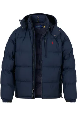 Ralph Lauren Daunenjacke, Mikrofaser wasserabweisend, navy