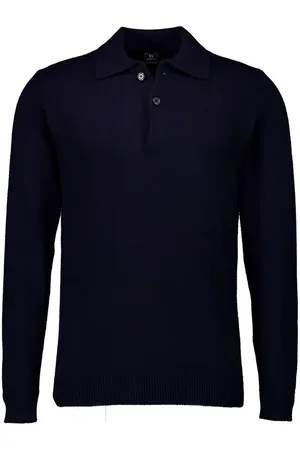 Boggi Milano Pullover, Wolle-Kaschmir, navy