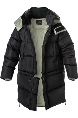 Emporio Armani Daunenparka, Mikrofaser wasserabweisend