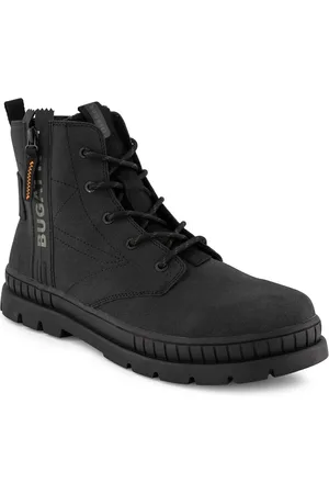Bugatti Stiefeletten mit Reißverschluss, Nubukleder