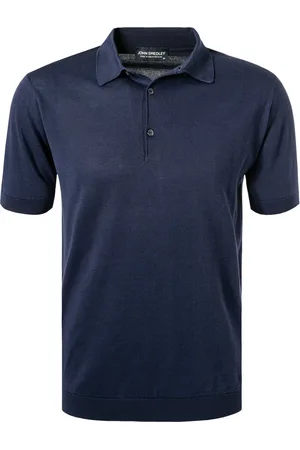 JOHN SMEDLEY Polo-Shirt, Standard Fit, Seaisland Cotton, navy