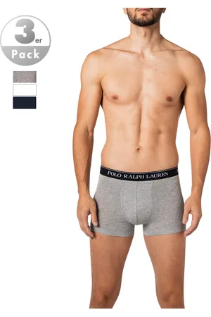 Ralph Lauren Trunks, Baumwoll-Stretch, schwarz-weiß-grau