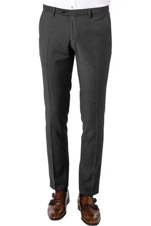 Digel Hose, Extra Slim Fit, Mikrofaser, anthrazit