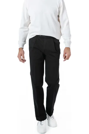 Hiltl Bundfaltenhose Morello U, Classic Fit, Baumwolle