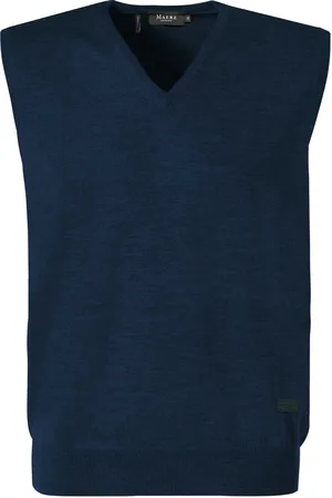 Maerz Pullunder, Merinowolle, navy