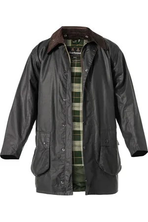 Barbour Jacke Border, Baumwolle gewachst, dunkelgrün