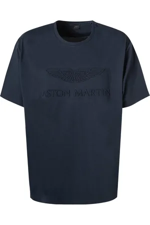 Hackett T-Shirt, Big&Tall, ASTON MARTIN, Baumwolle, navy