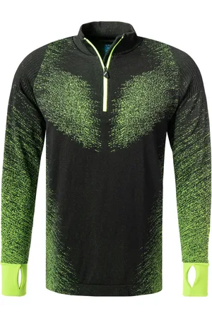UYN Funktionsshirt, Mikrofaser, schwarz-neongrün