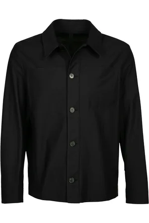 Harris Wharf London Overshirt, Baumwolle, dunkelblau