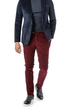 Hackett Chino, Slim Fit, Cord, beere
