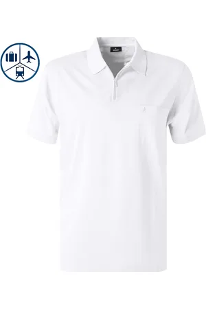Ragman Zip-Polo, Pima Baumwoll-Piqué