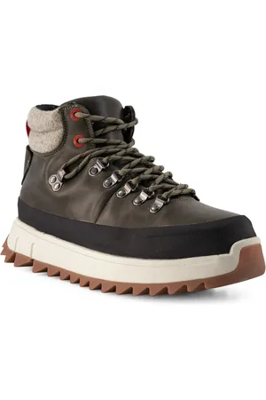 Swims Boots, Leder wasserfest, dunkelgrün
