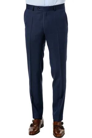 Carl Gross Hose, Schurwolle, royalblau