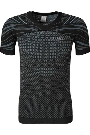 UYN Funktionsshirt Running, Mikrofaser, -schwarz