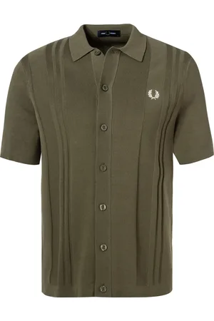 Fred Perry Kurzarmhemd, Strick