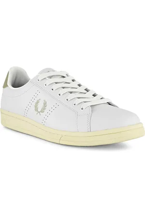 Fred Perry Sneaker, Leder, perlmutt