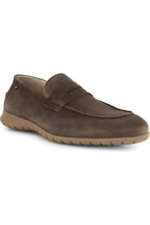 Floris van Bommel Slipper, Veloursleder