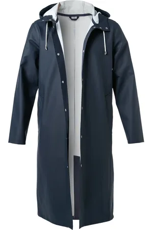 Stutterheim Regenmantel, PVC wasserdicht, navy