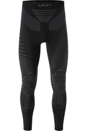 UYN Funktionpants, Mikrofaser, schwarz-anthrazit