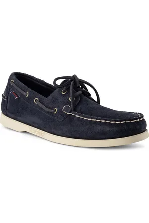 SEBAGO Bootsschuhe, Veloursleder, navy
