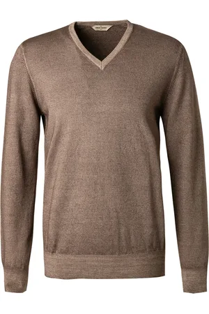 Gran Sasso Pullover, Schurwolle, meliert