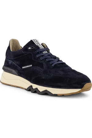 Floris van Bommel De Zager 02.03 Sneaker, Veloursleder, dunkelblau