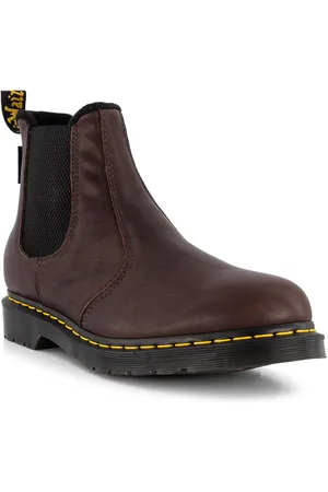 Dr. Martens Chelsea Boots, Leder warmgefüttert, dunkelbraun