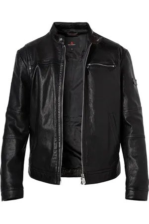 Peuterey Bikerjacke, Lammleder
