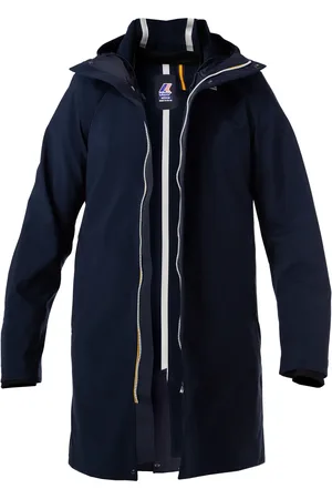 K-Way Regenjacke, Mikrofaser, dunkelblau