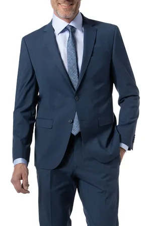 Daniel Hechter Sakko, Modern Fit, Schurwoll-Stretch, royalblau
