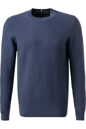Tommy Hilfiger Pullover, Bio Baumwolle, indigo