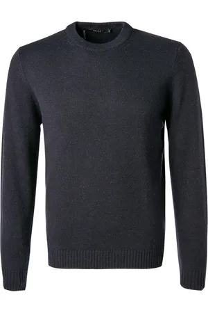 Maerz Pullover, Merinowolle extrafein, navy