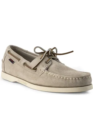 SEBAGO Bootsschuhe, Veloursleder, hellgrau