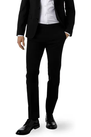 Digel Hose Noah, Extra Slim Fit, Schurwolle