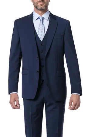 Digel Sakko, Modern Fit, Schurwolle Super100, marine