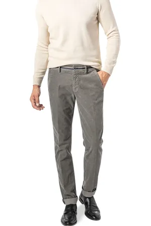 Masons Chino, Slim Fit, Cord, olivgrün