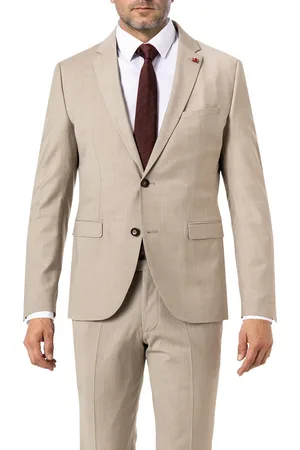 Cinque Sakko Cimonopoli, Super Slim, Schurwoll-Stretch, meliert